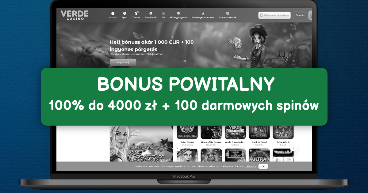 Verde Casino welcome bonus